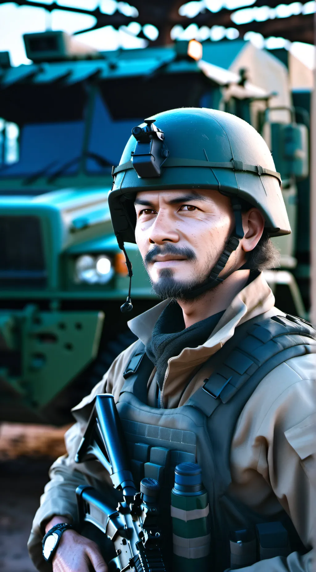 ai character: War background