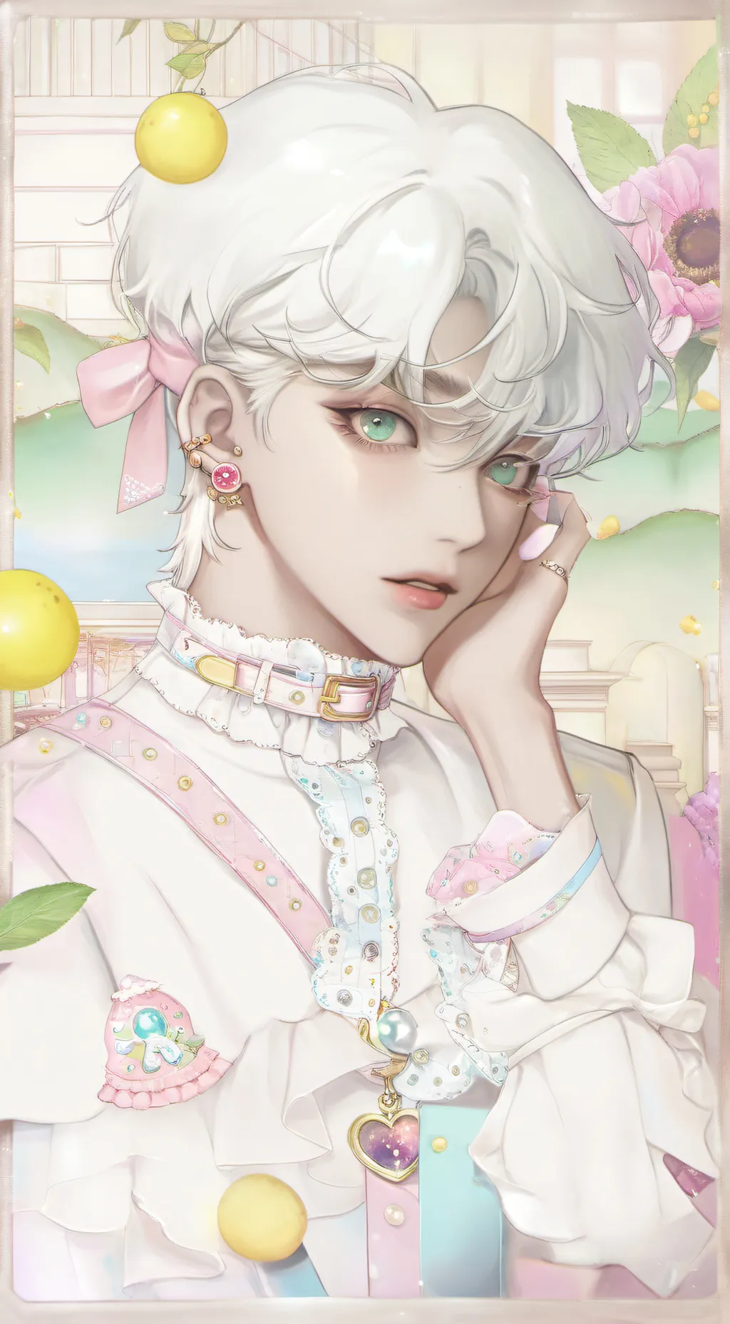 ai character: hyunlix background