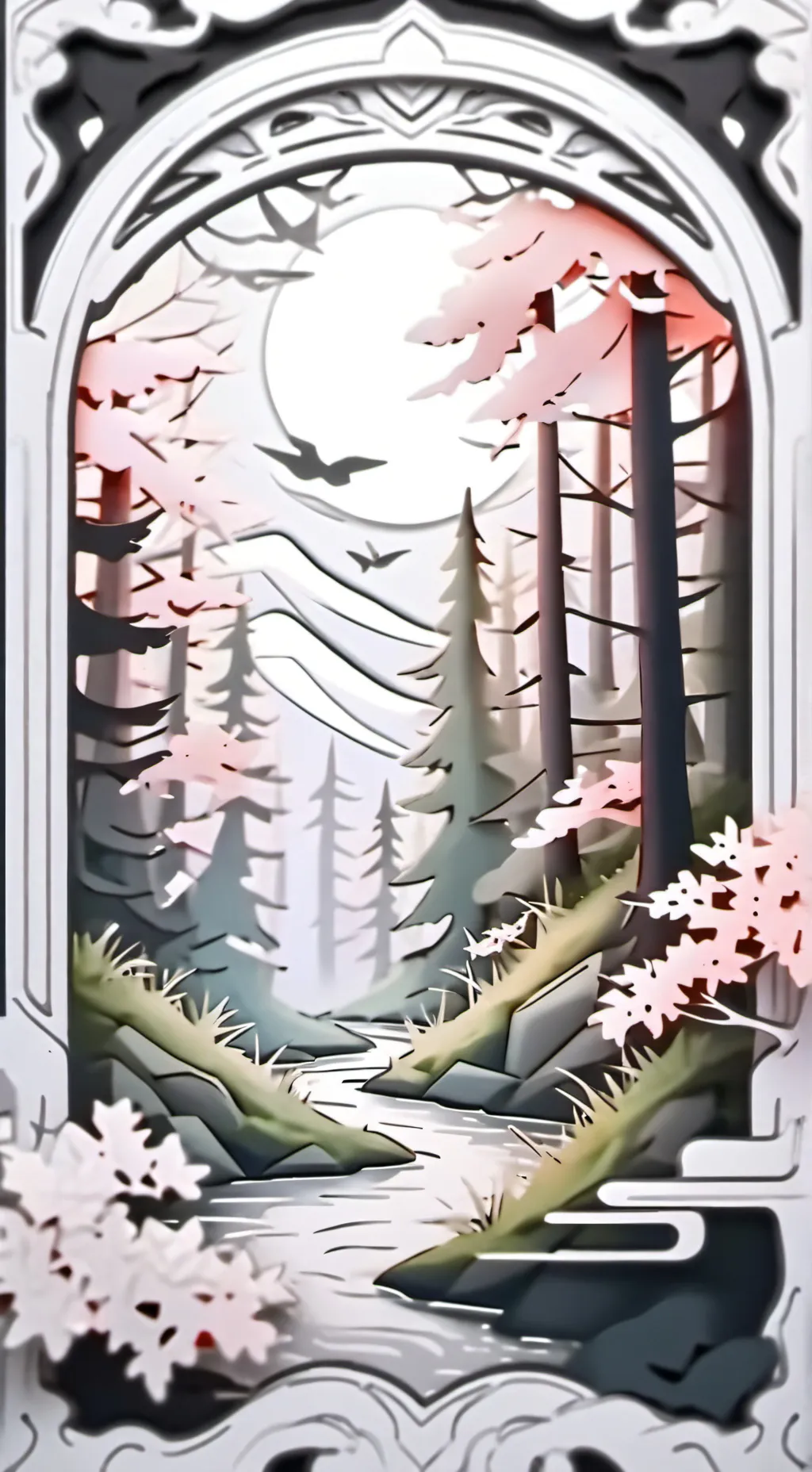 ai character: kny x dw background