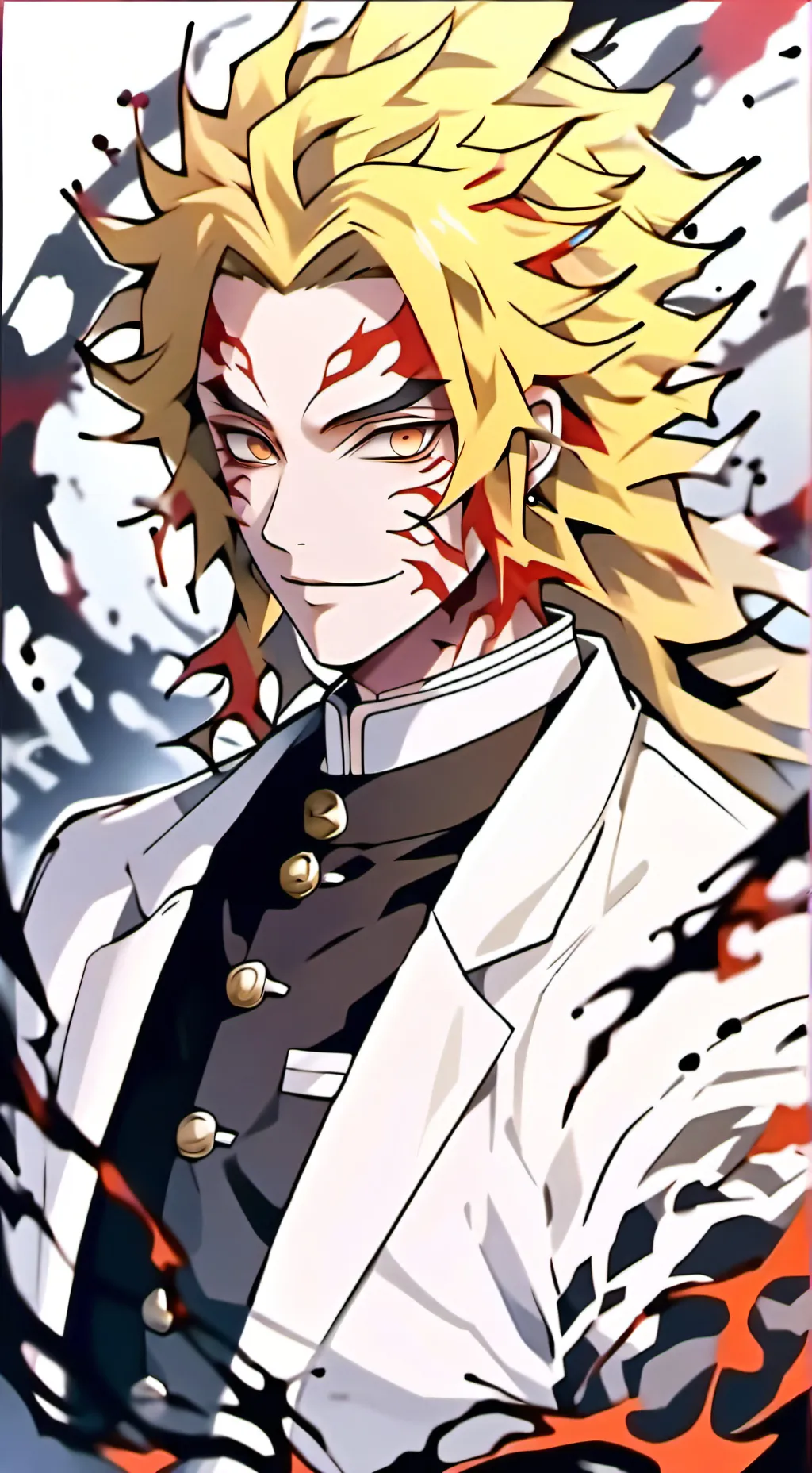 ai character: Rengoku background