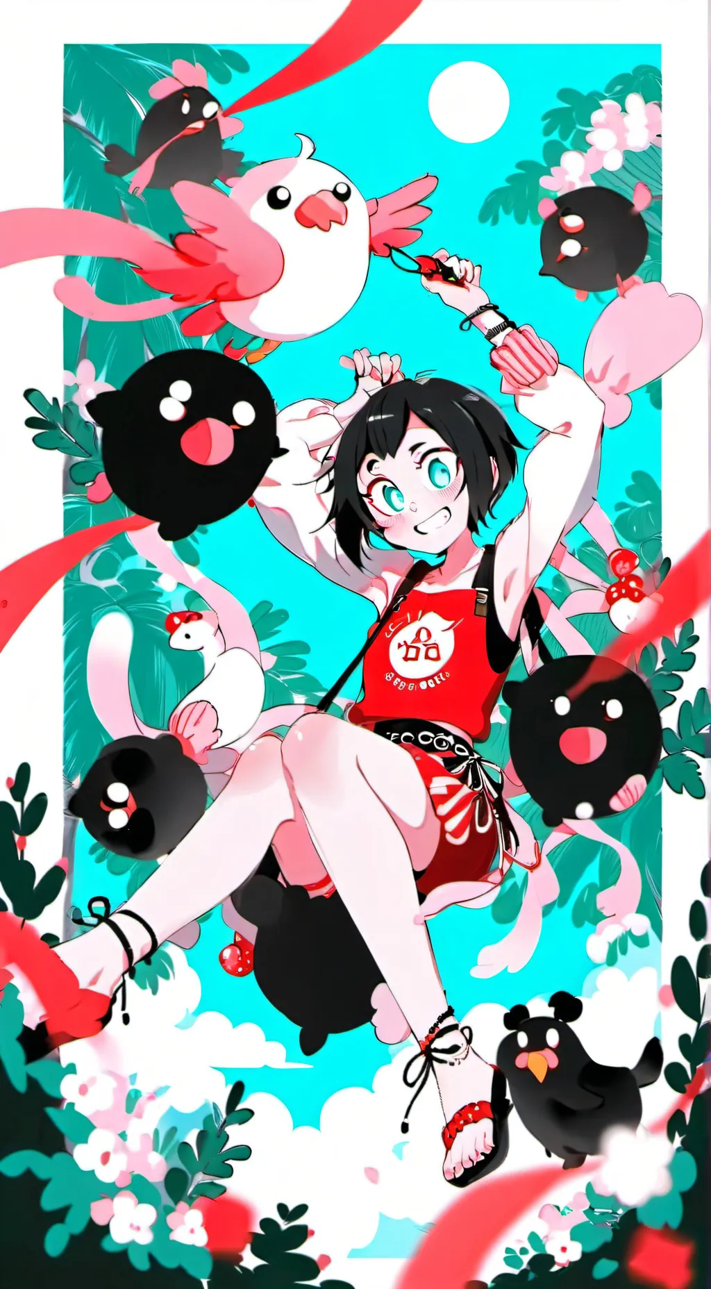 ai character: Bebes MHA background