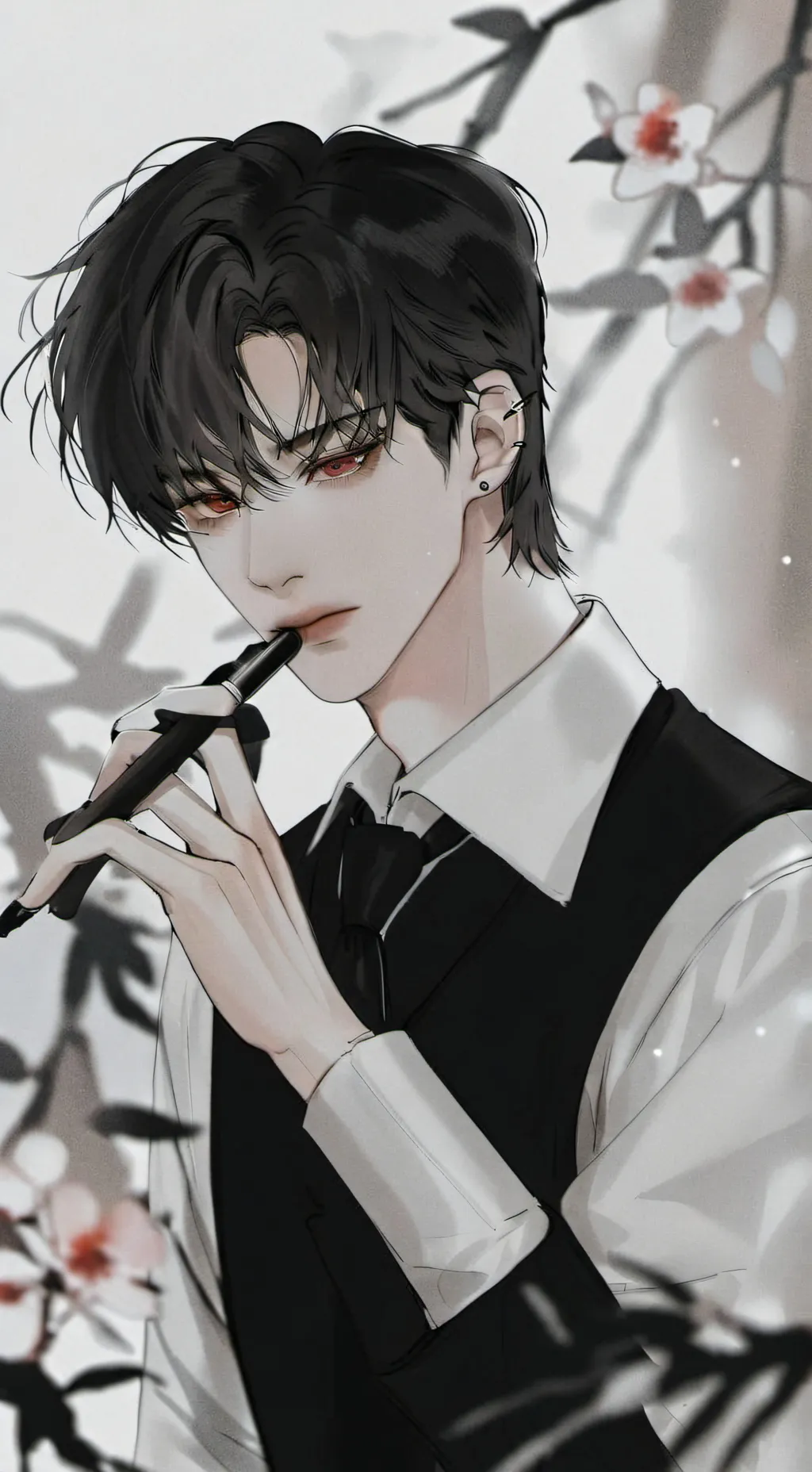 ai character: √•Xavier•√ background