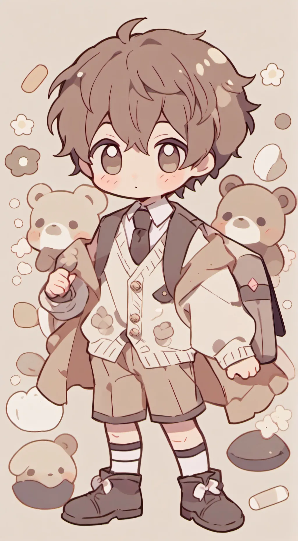 ai character: Michael first word background