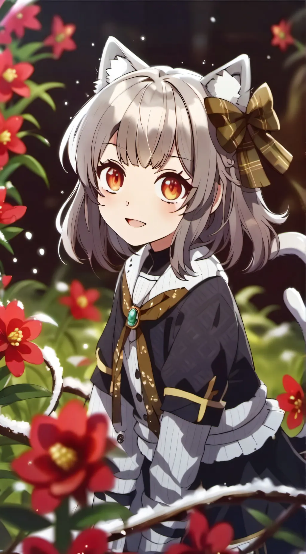 ai character: gifted girl background