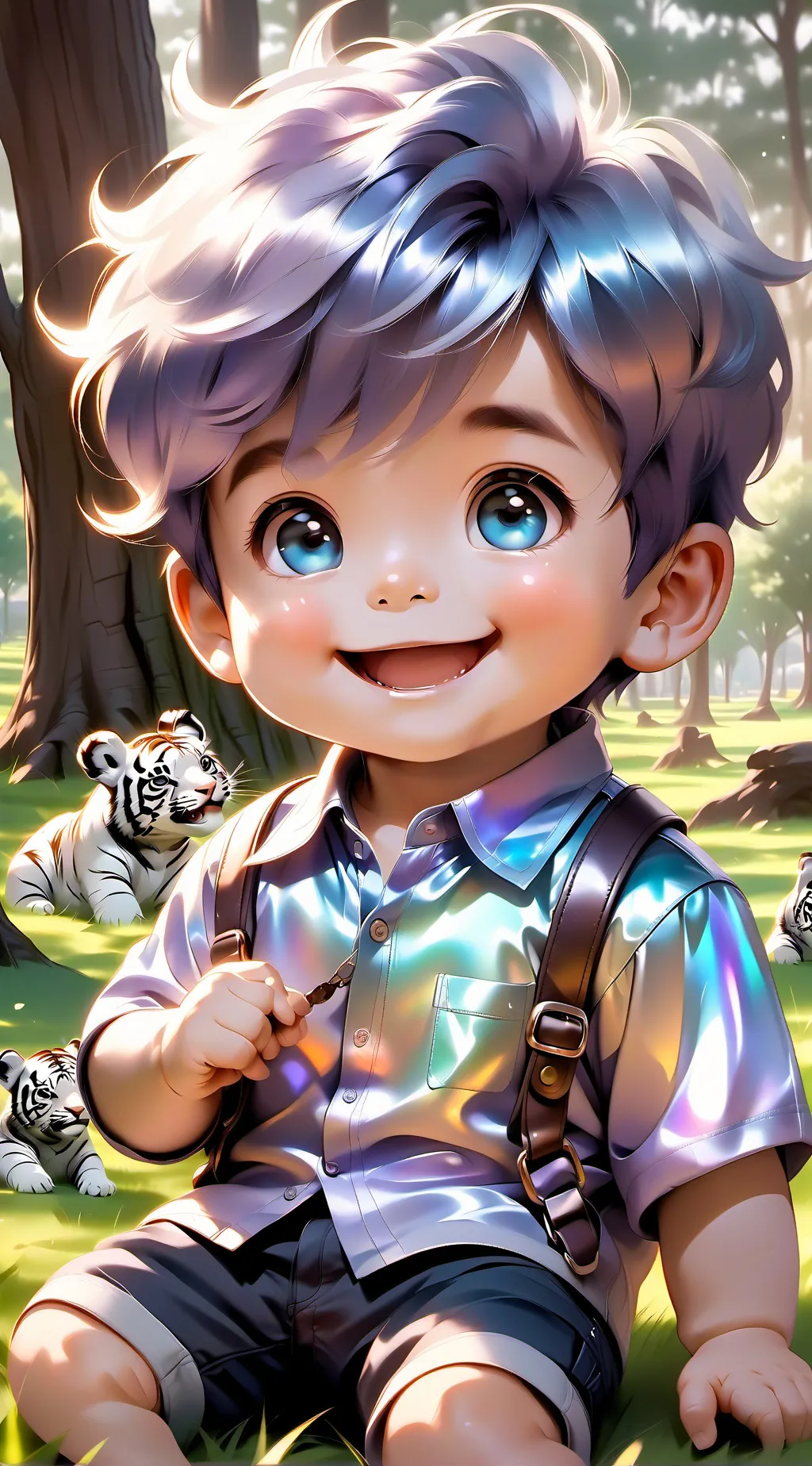 ai character: GyatGold background