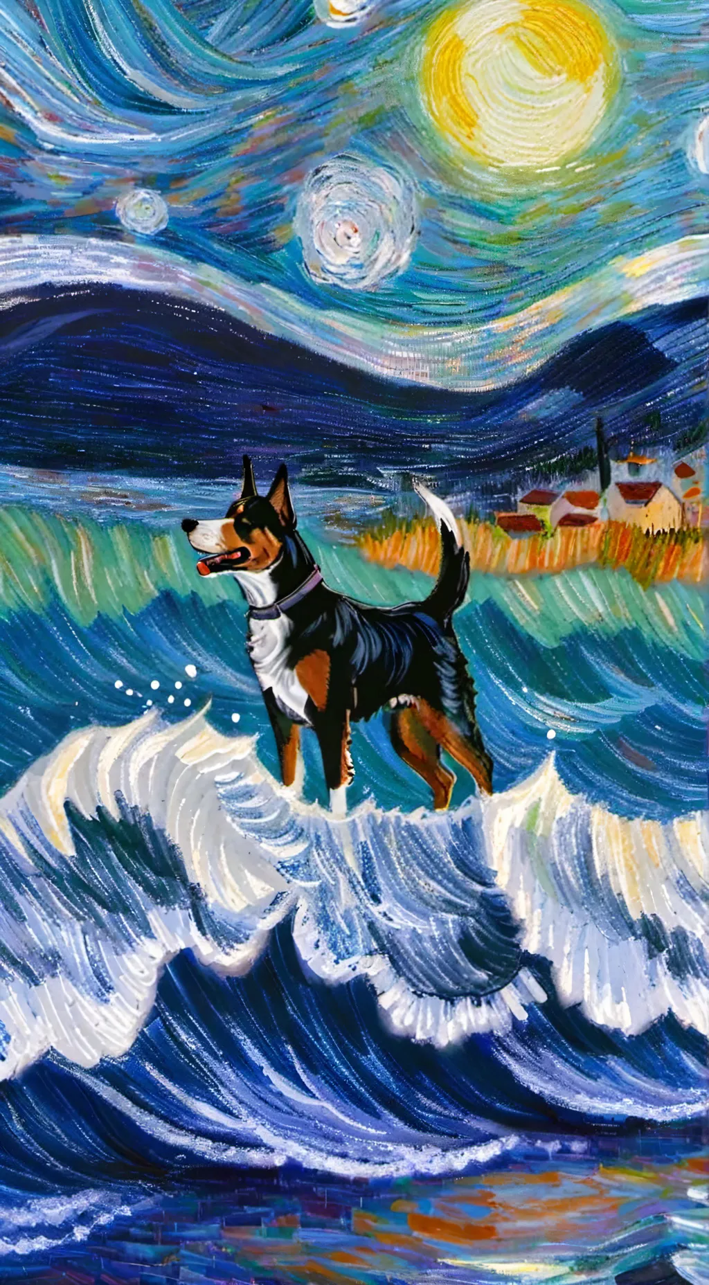 ai character: Persona saver 5 background