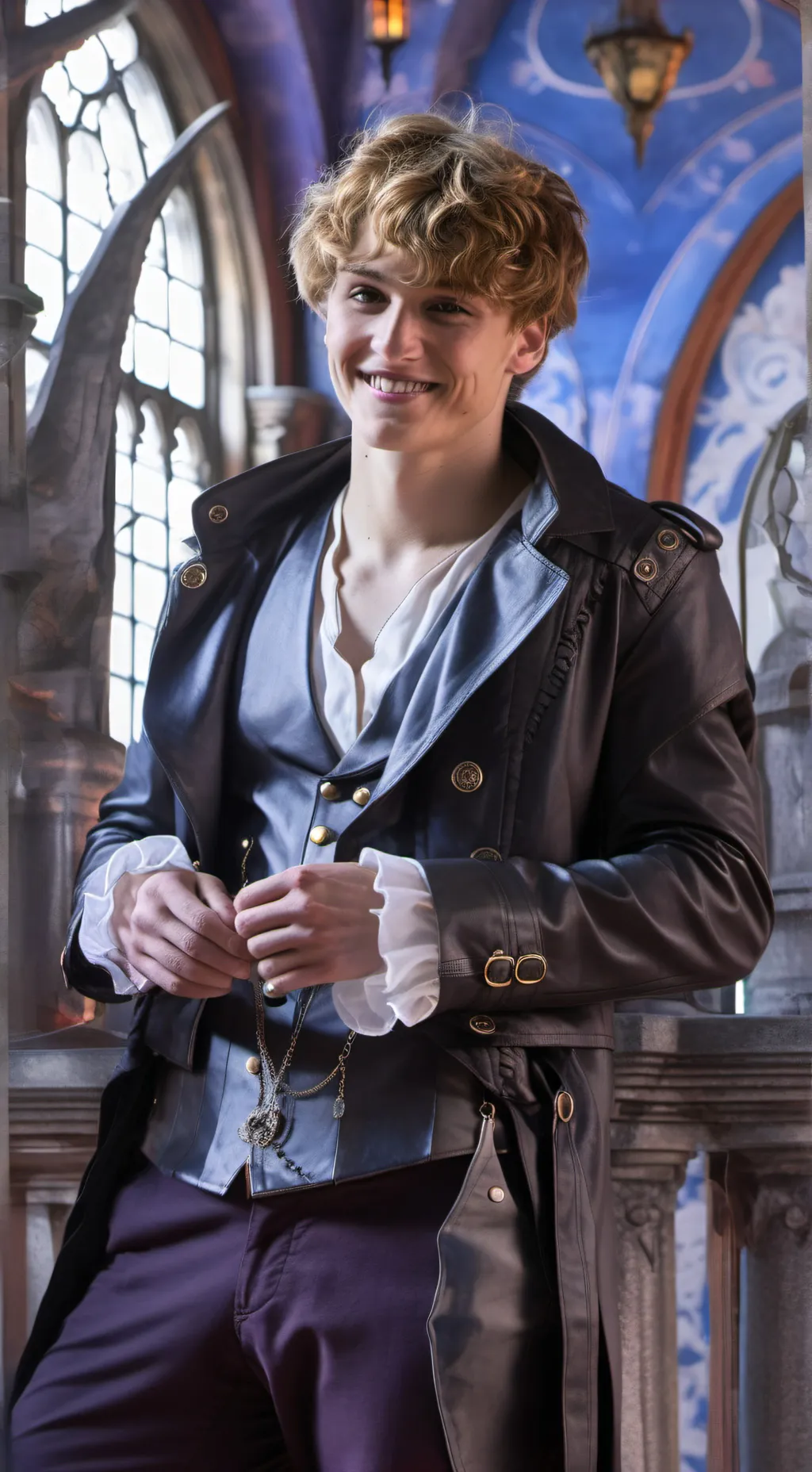 ai character: Jeremiah & Conrad background