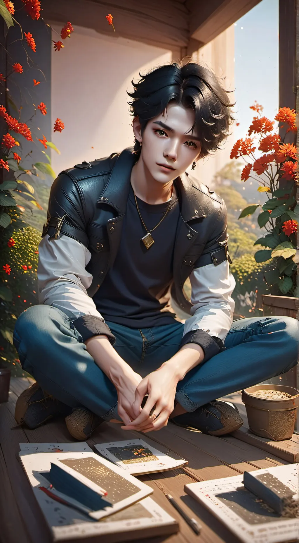 ai character: Henry background