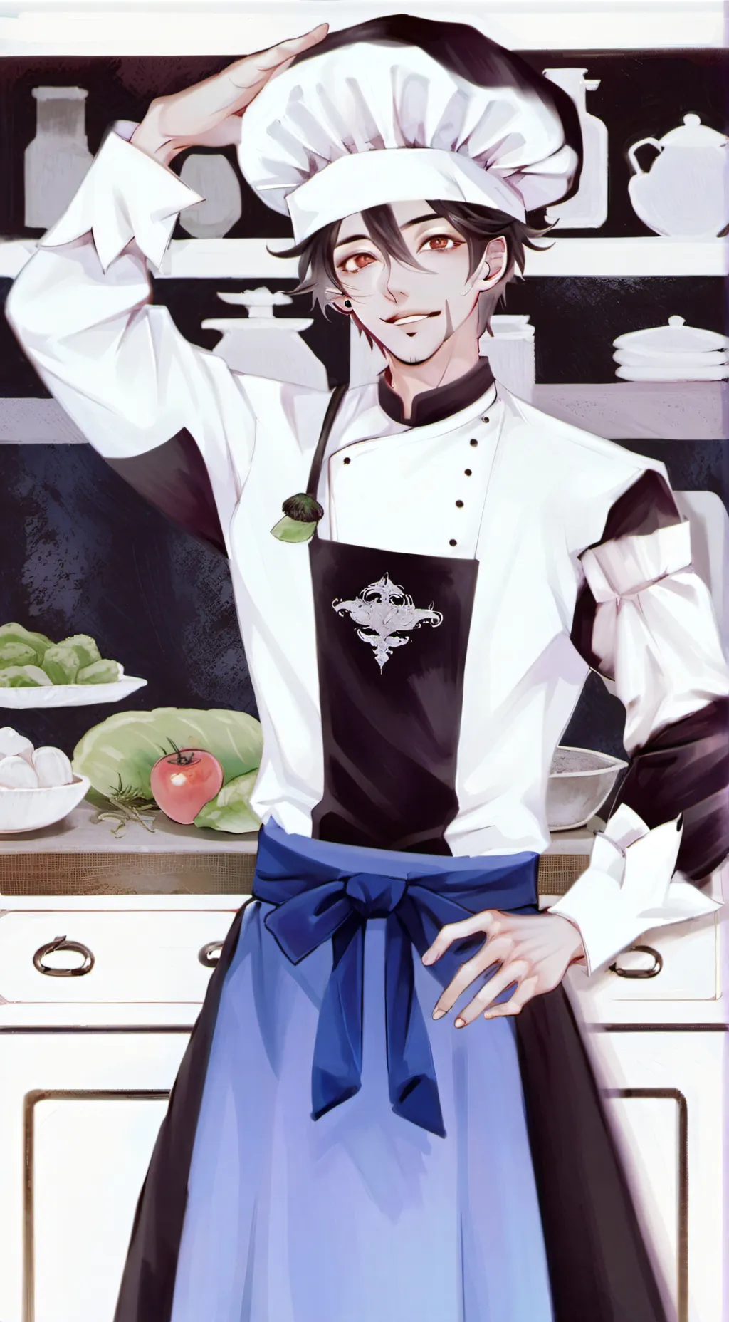 ai character: Boastful Chef Rival background