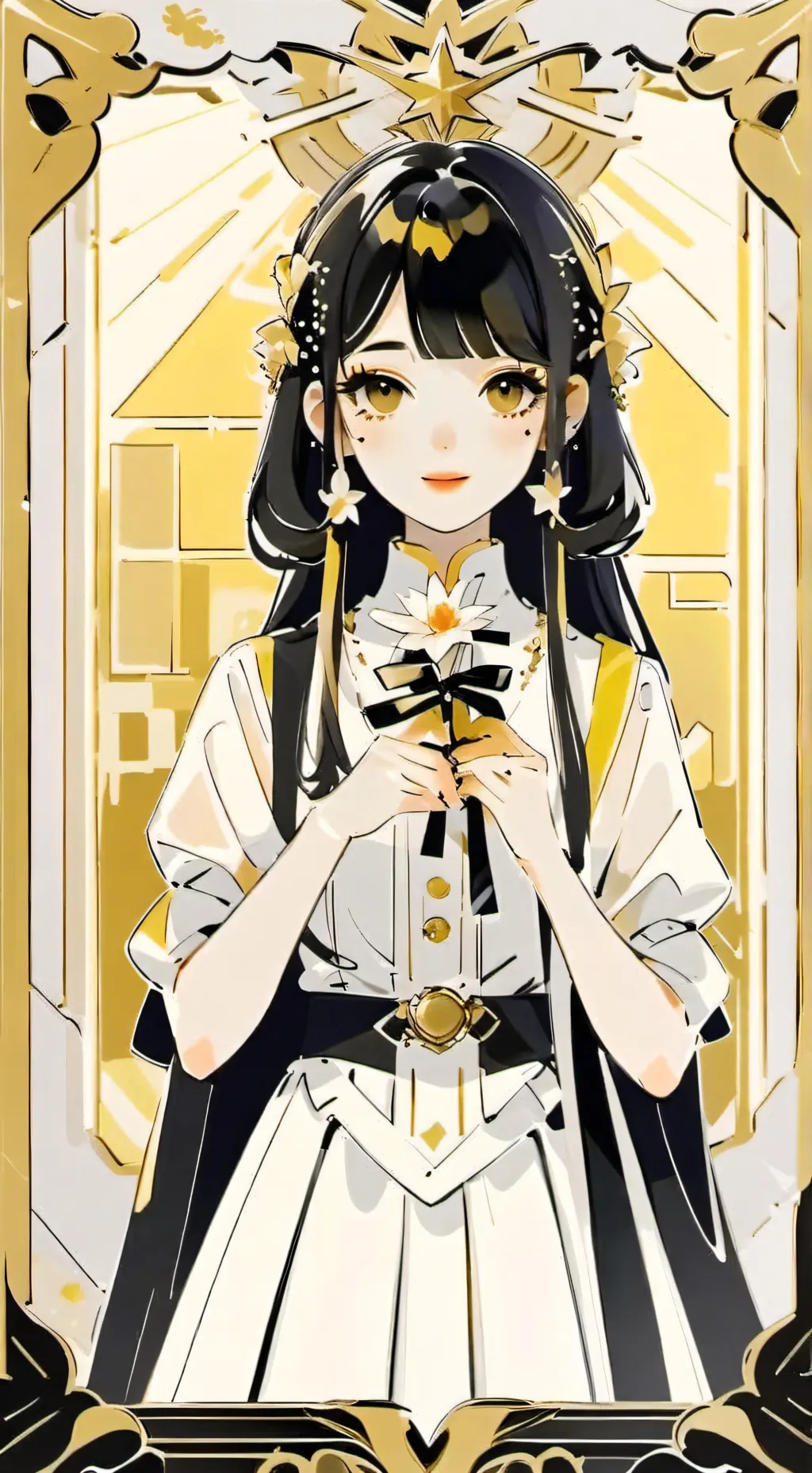 ai character: lily background