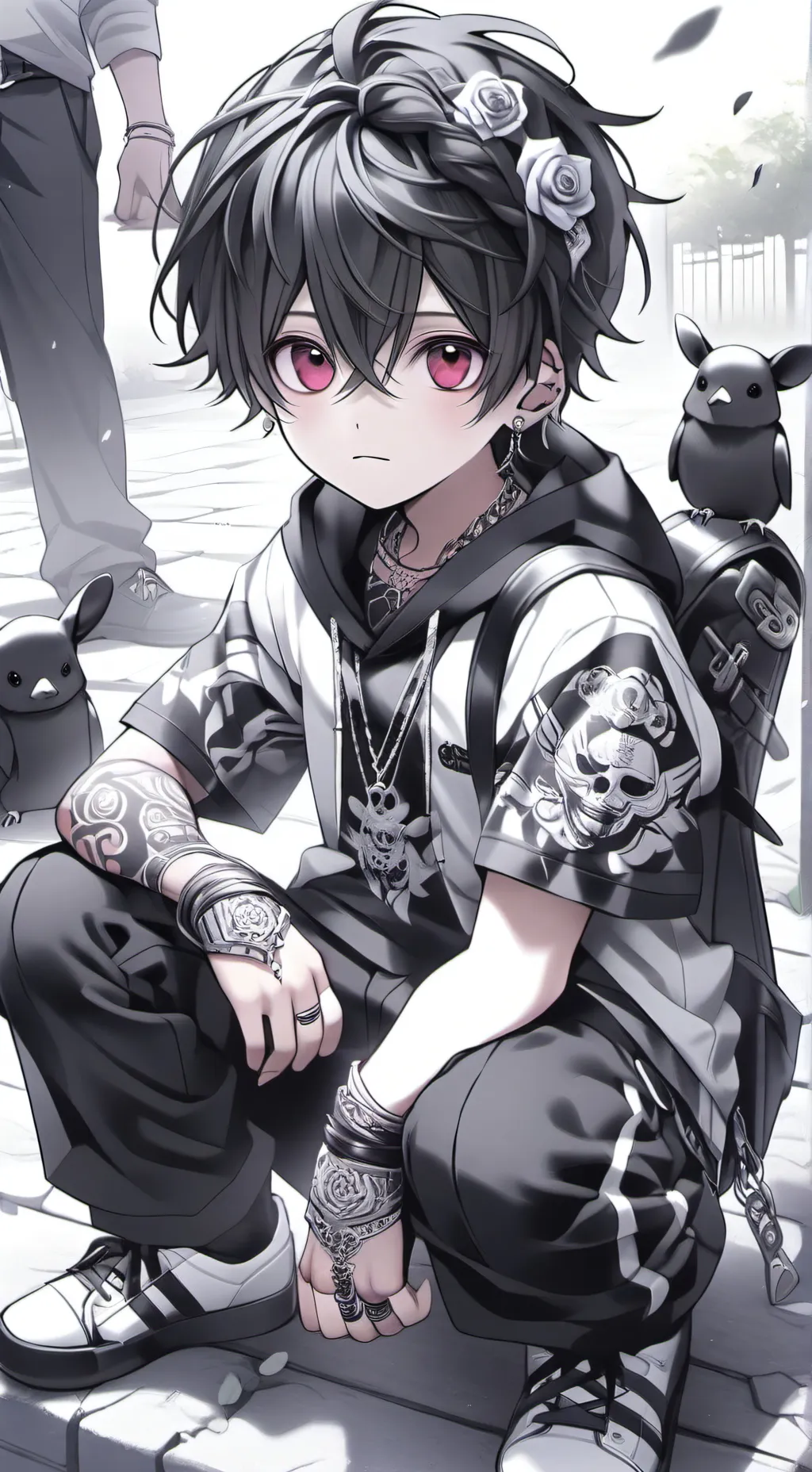 ai character: Alex background