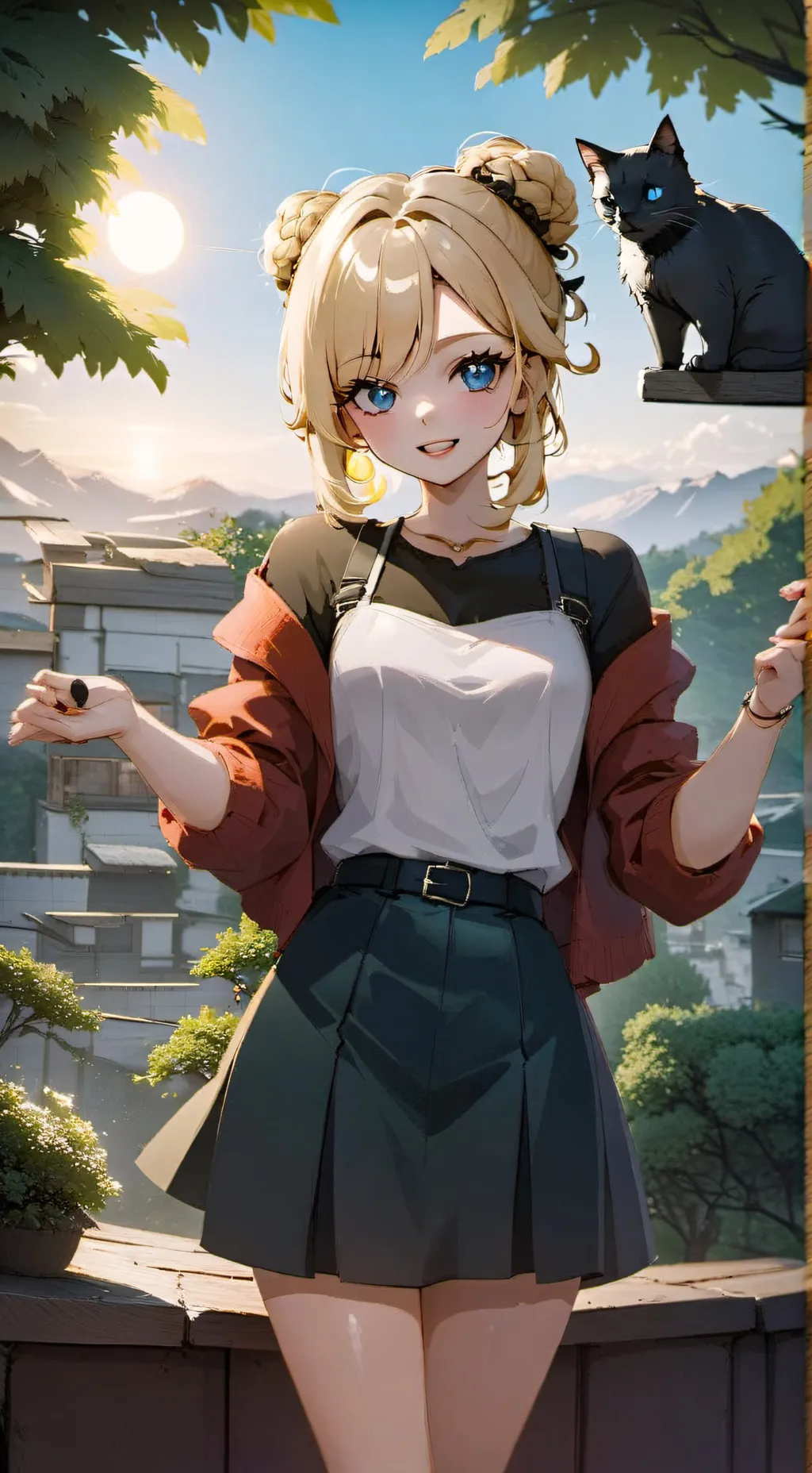 ai character: Sarah background