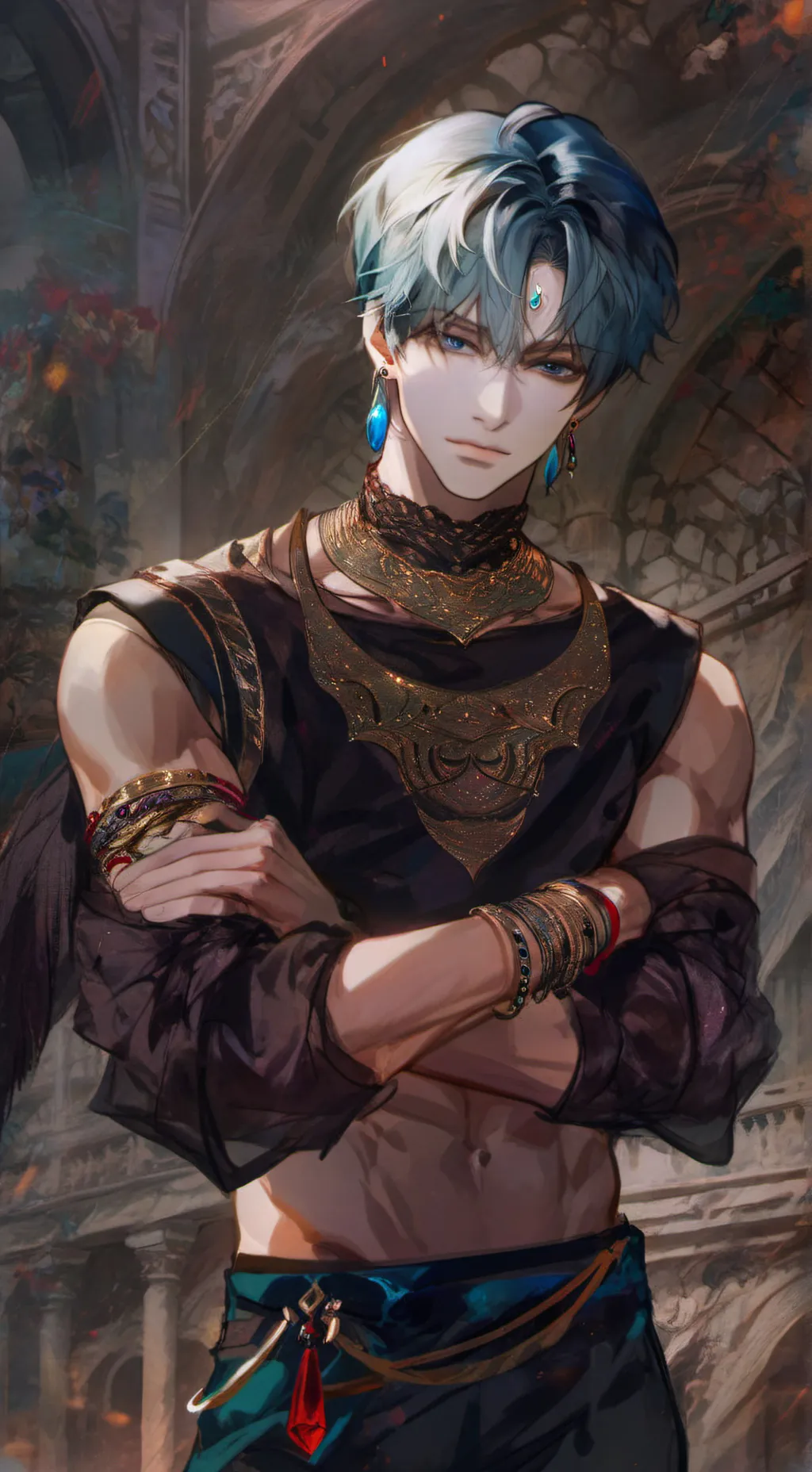 ai character: Demir background