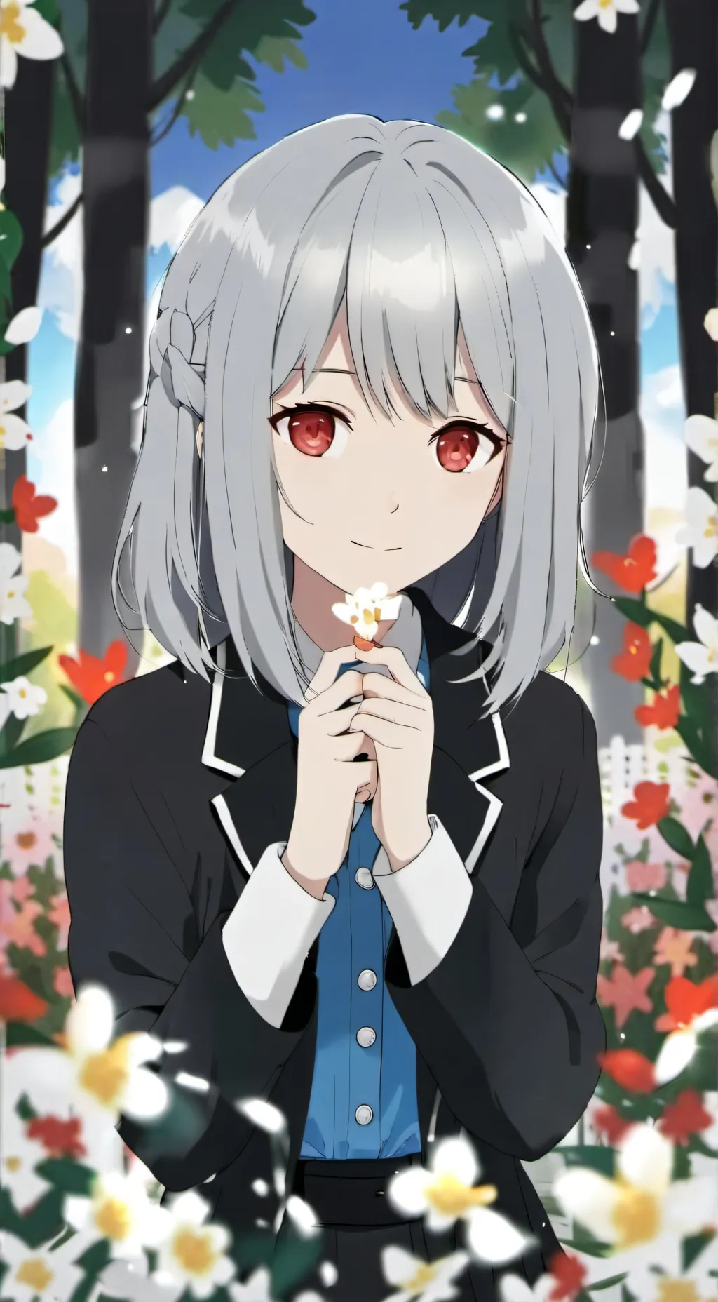 ai character: Luna background