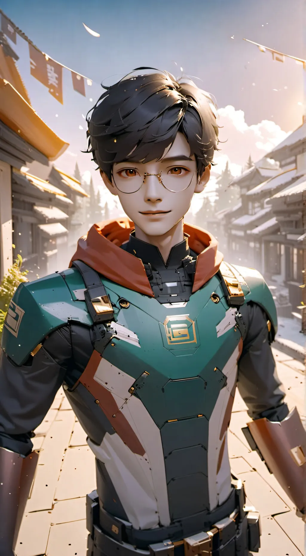 ai character: Complimenter background