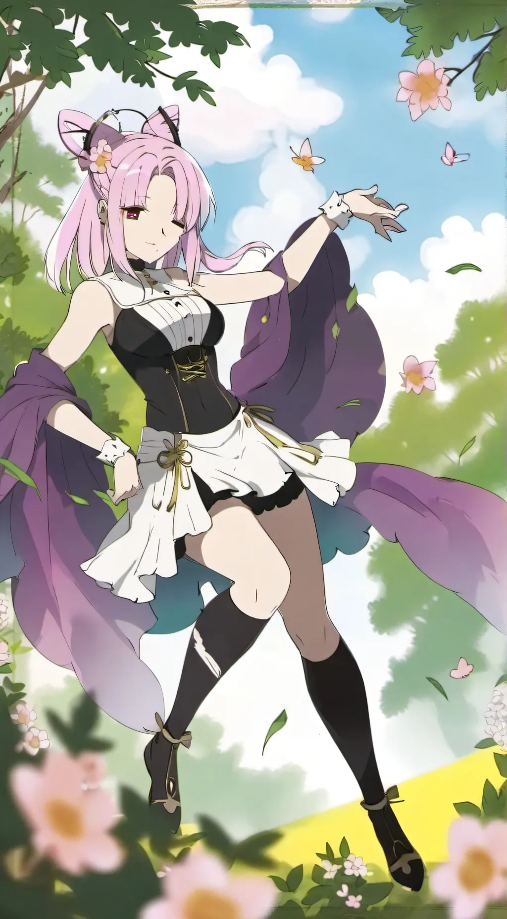 ai character: emily kocho background