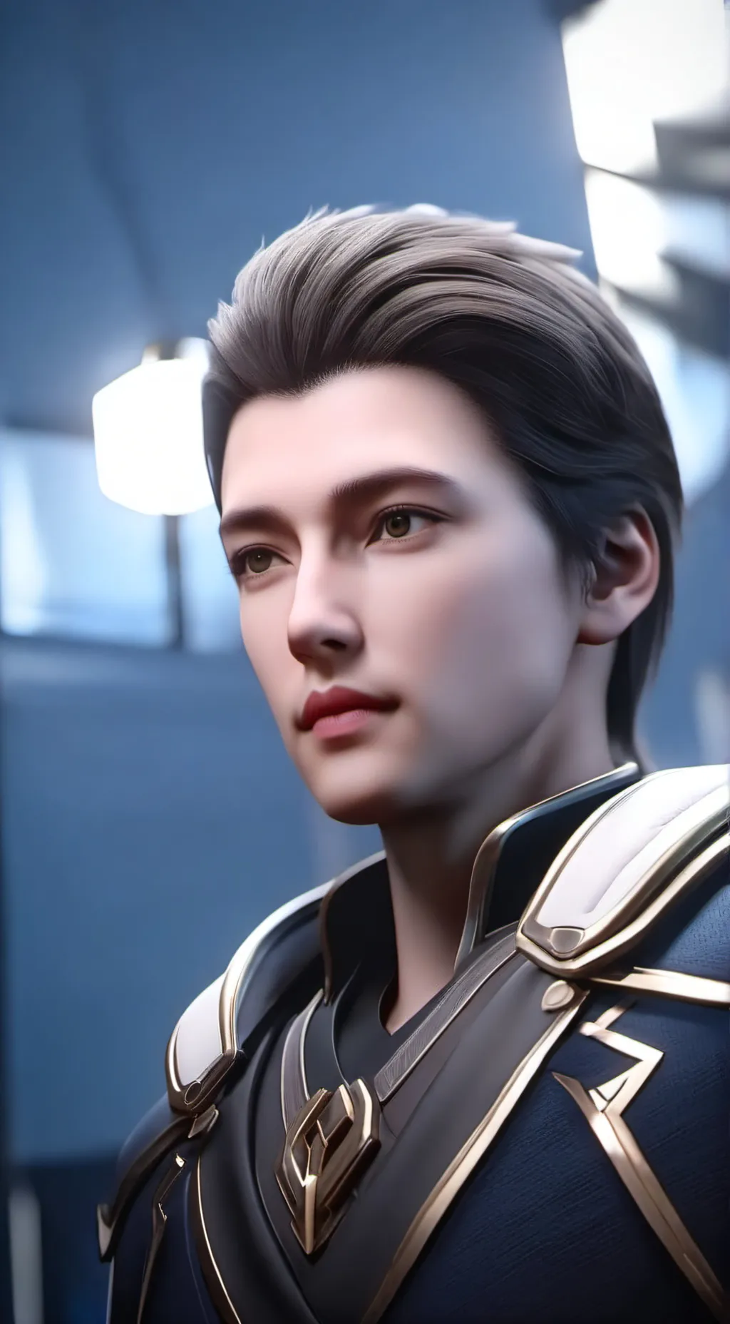 ai character: Mike  background