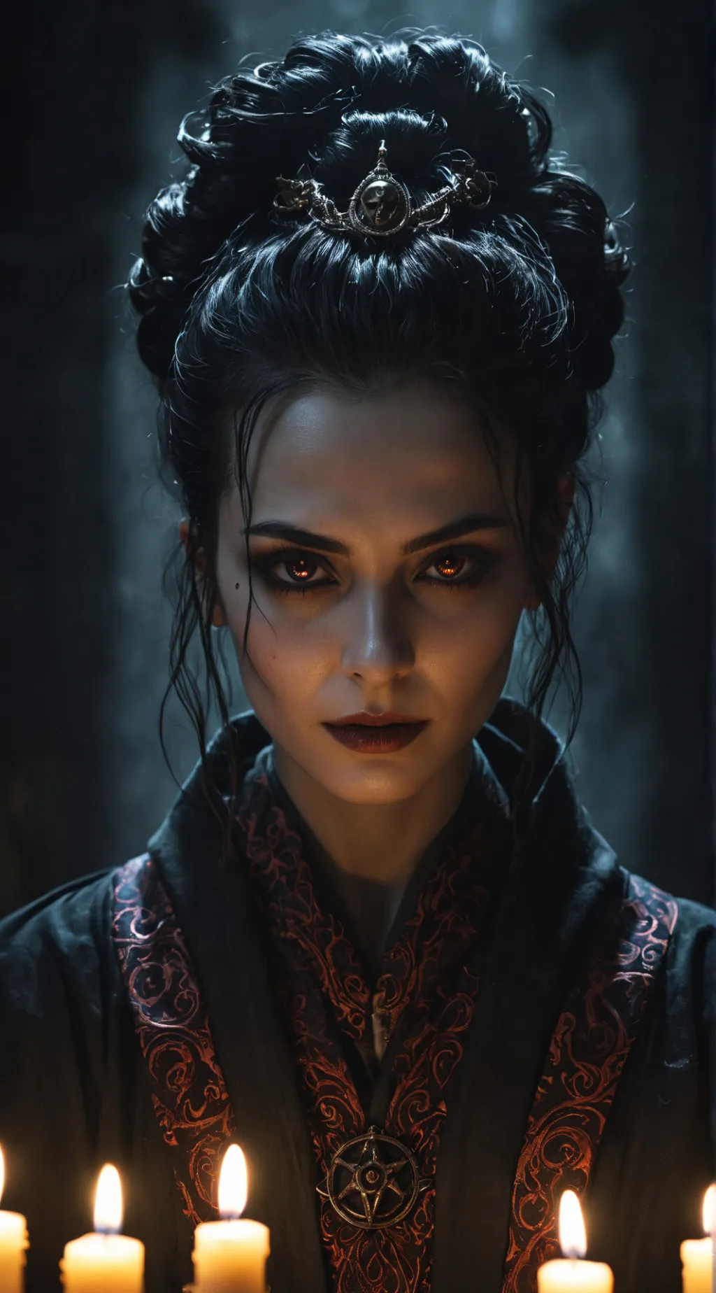 ai character: Seraphine Morne background