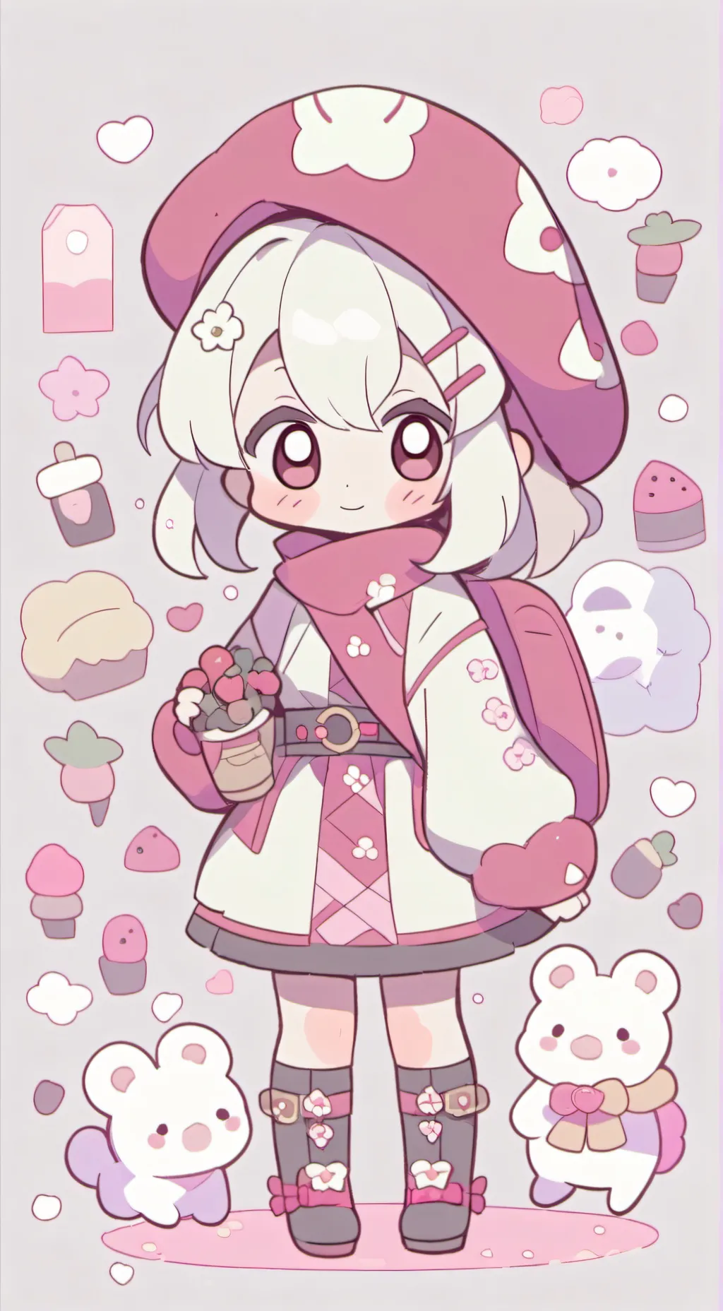 ai character: Dandy background