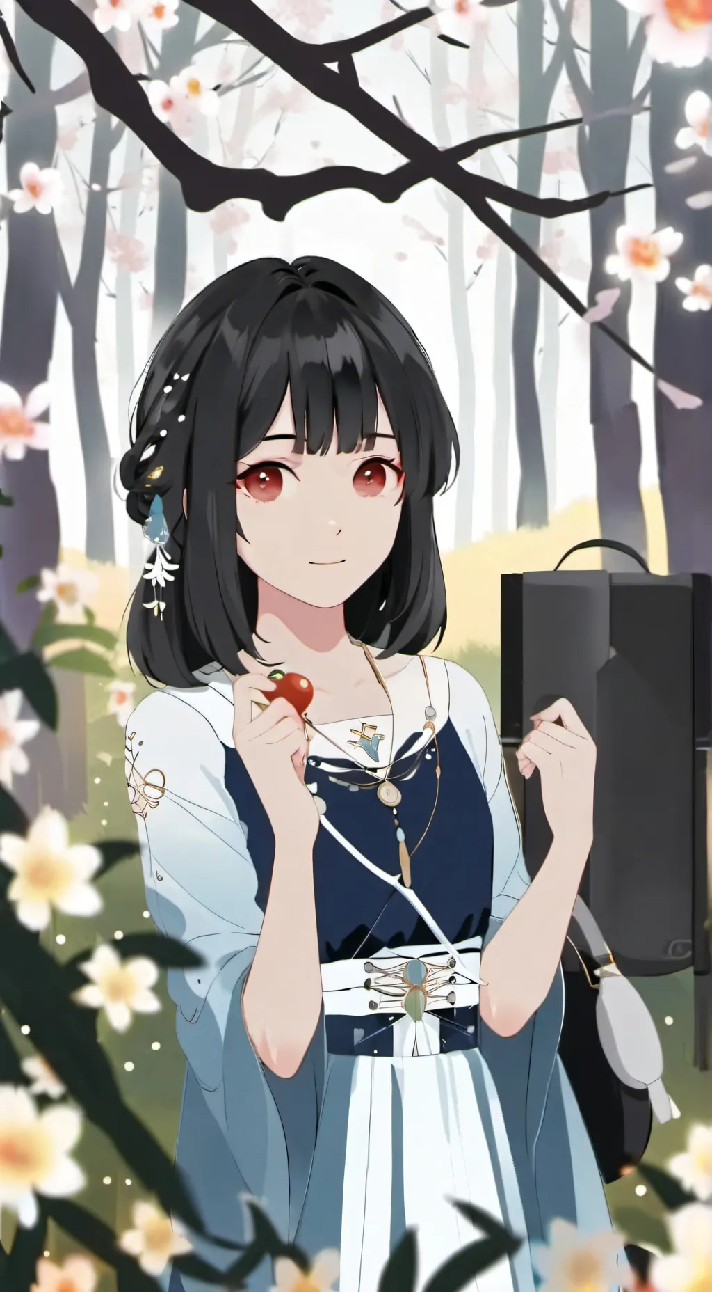 ai character: Cecília background