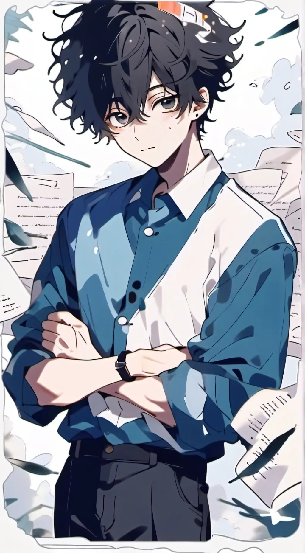 ai character: MHA pick me  background