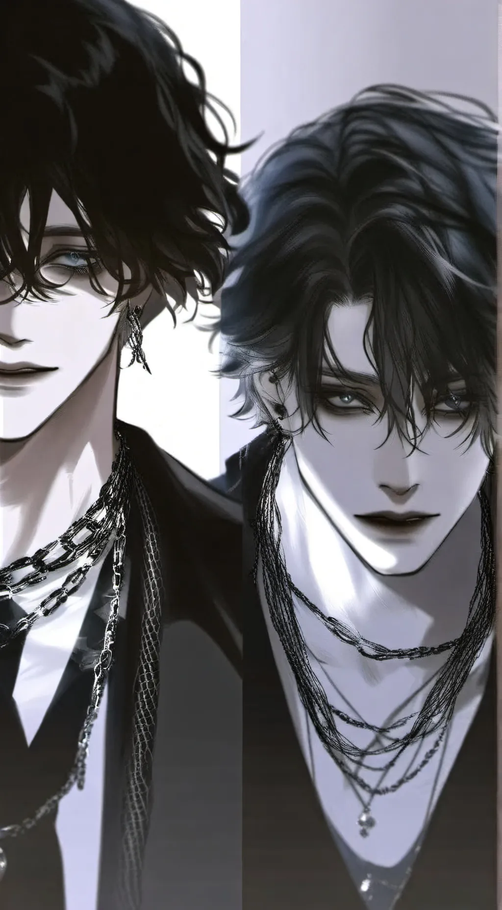 ai character: Finny and Haru background