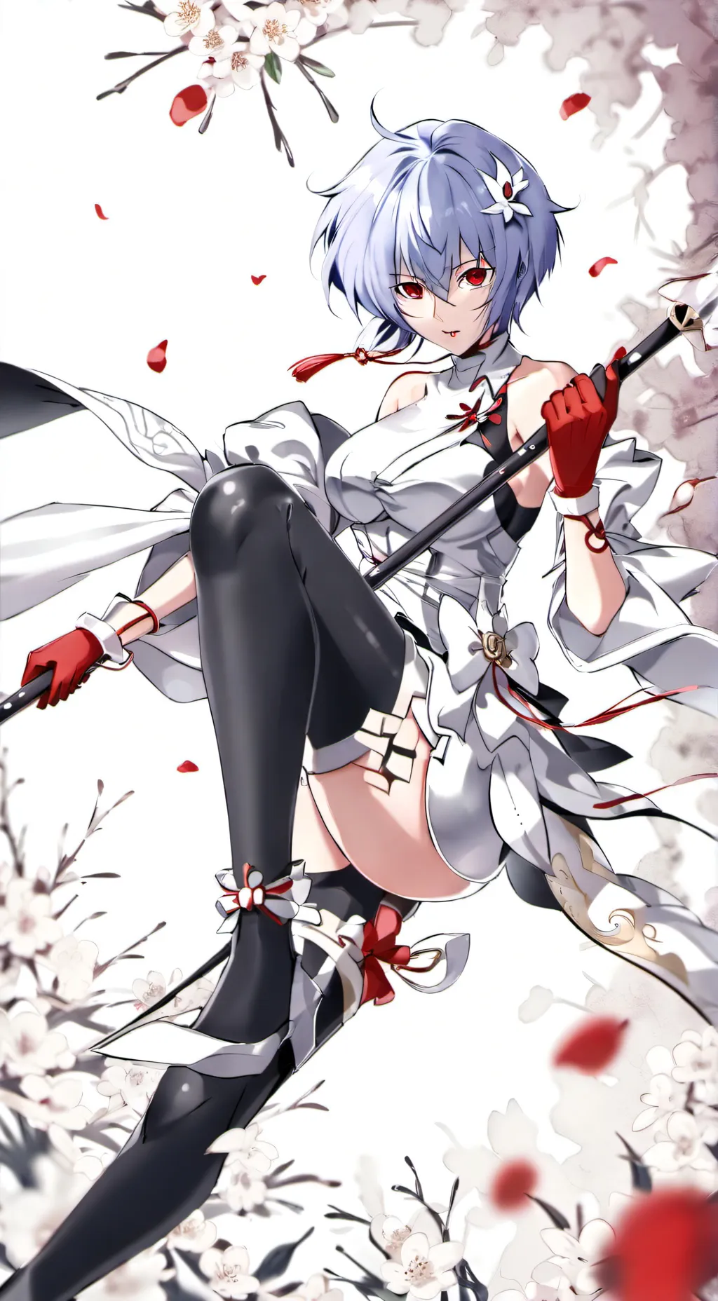 ai character: Аянами Рей background