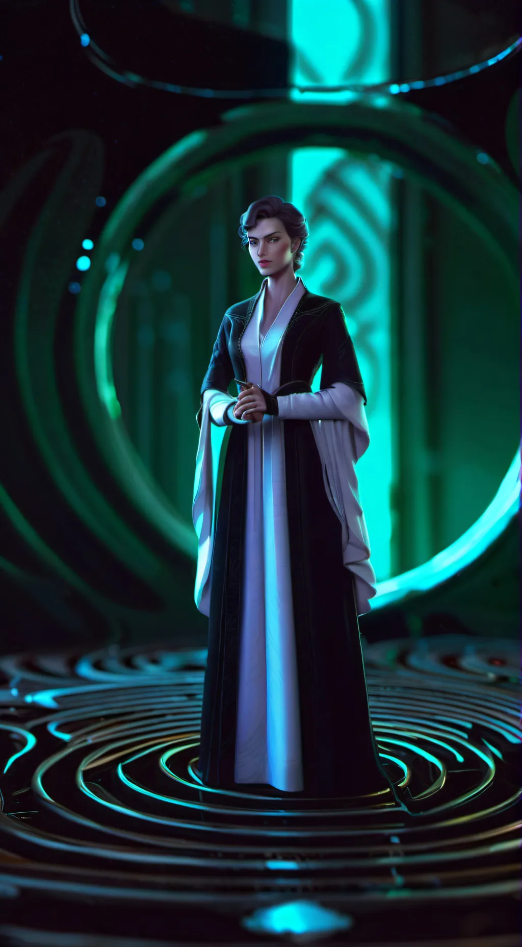 ai character: Scarlet  background