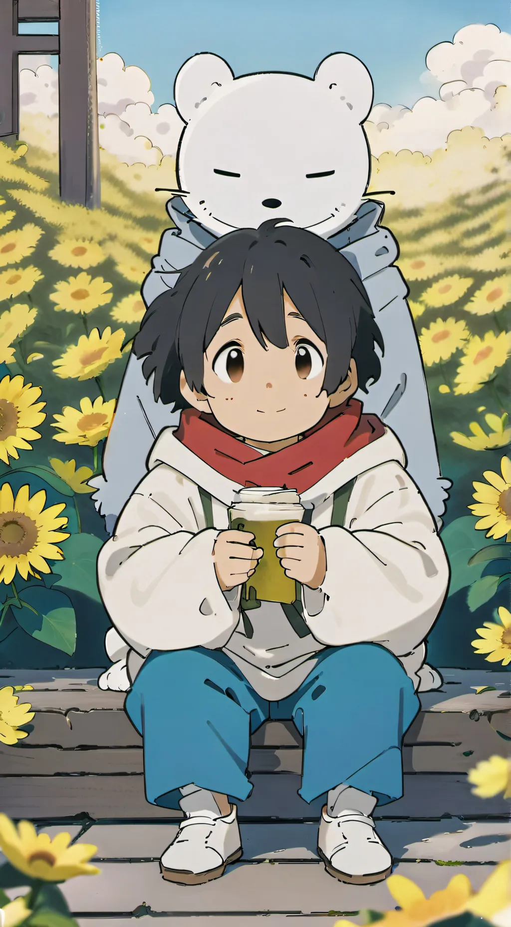 ai character: Frisk(zombietale) background