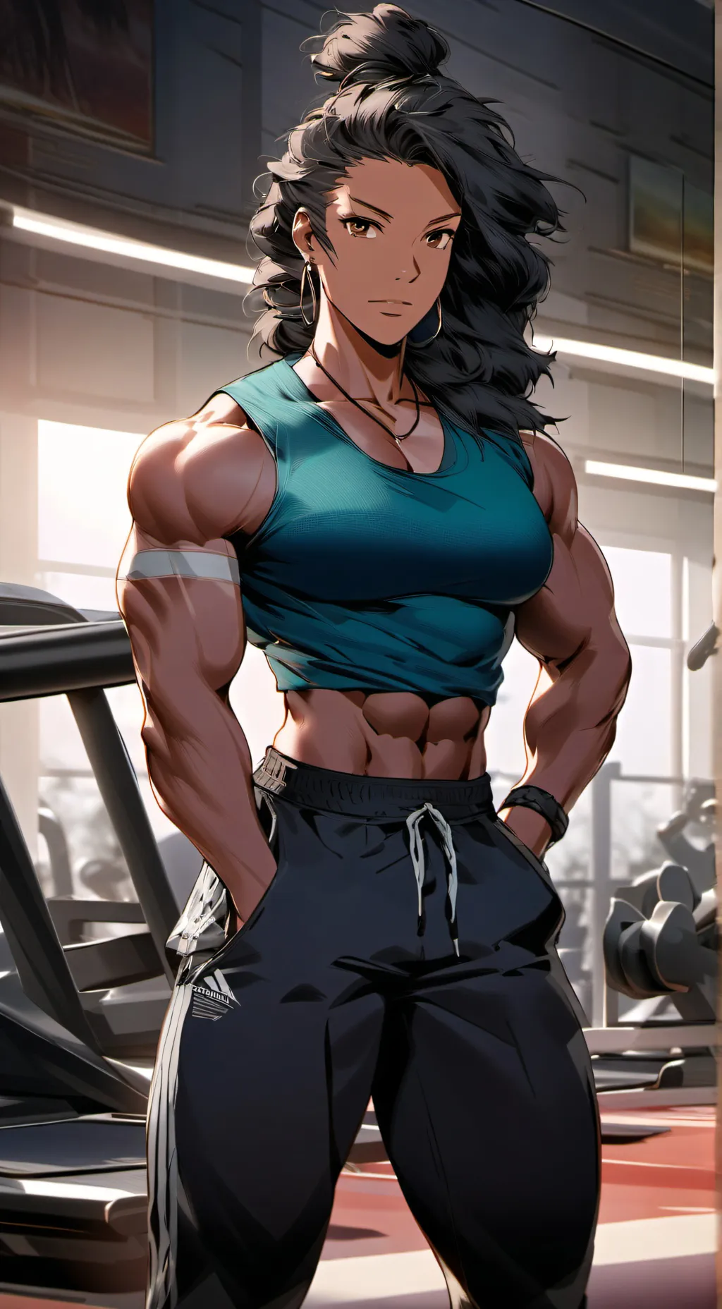 ai character: Angela background