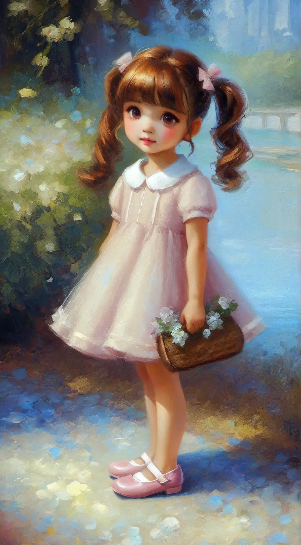 ai character: Isabella!!  background