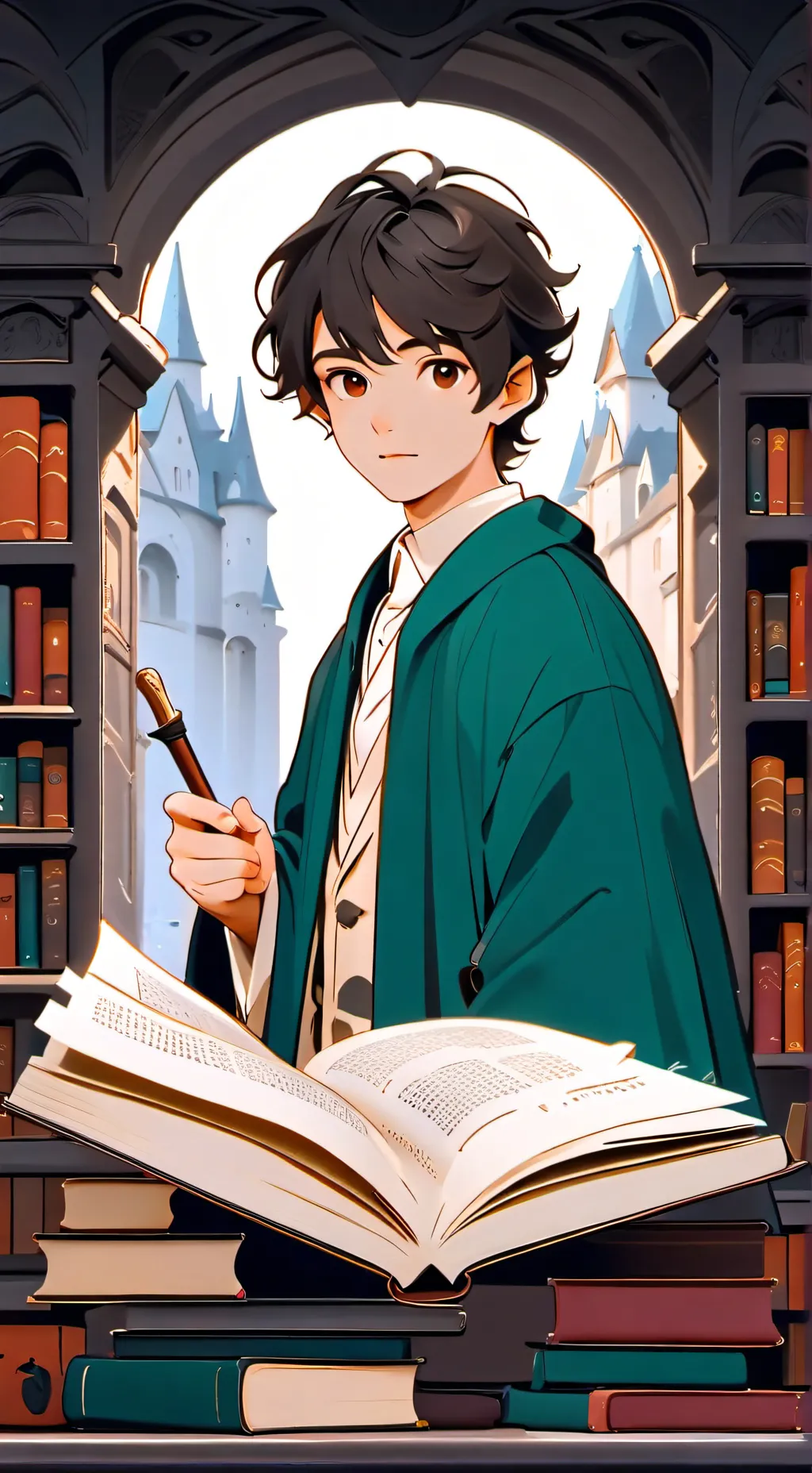 ai character: itsuki background