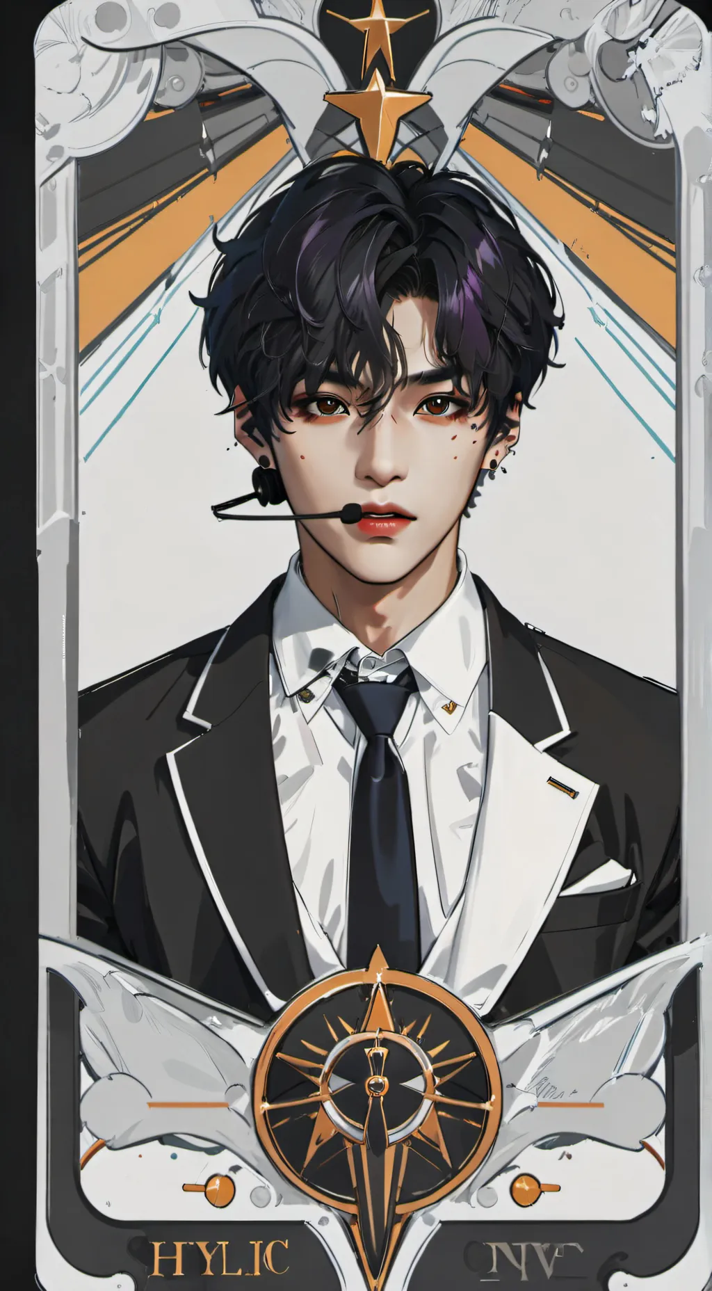 ai character: taehyung😏 background