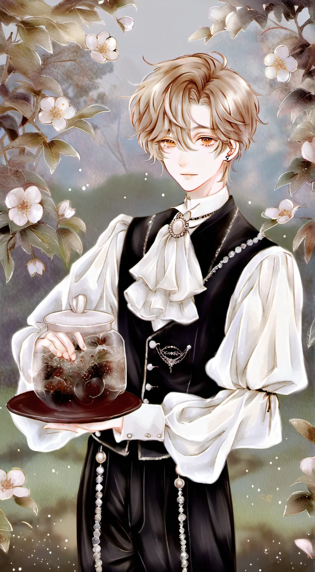 ai character: asher background