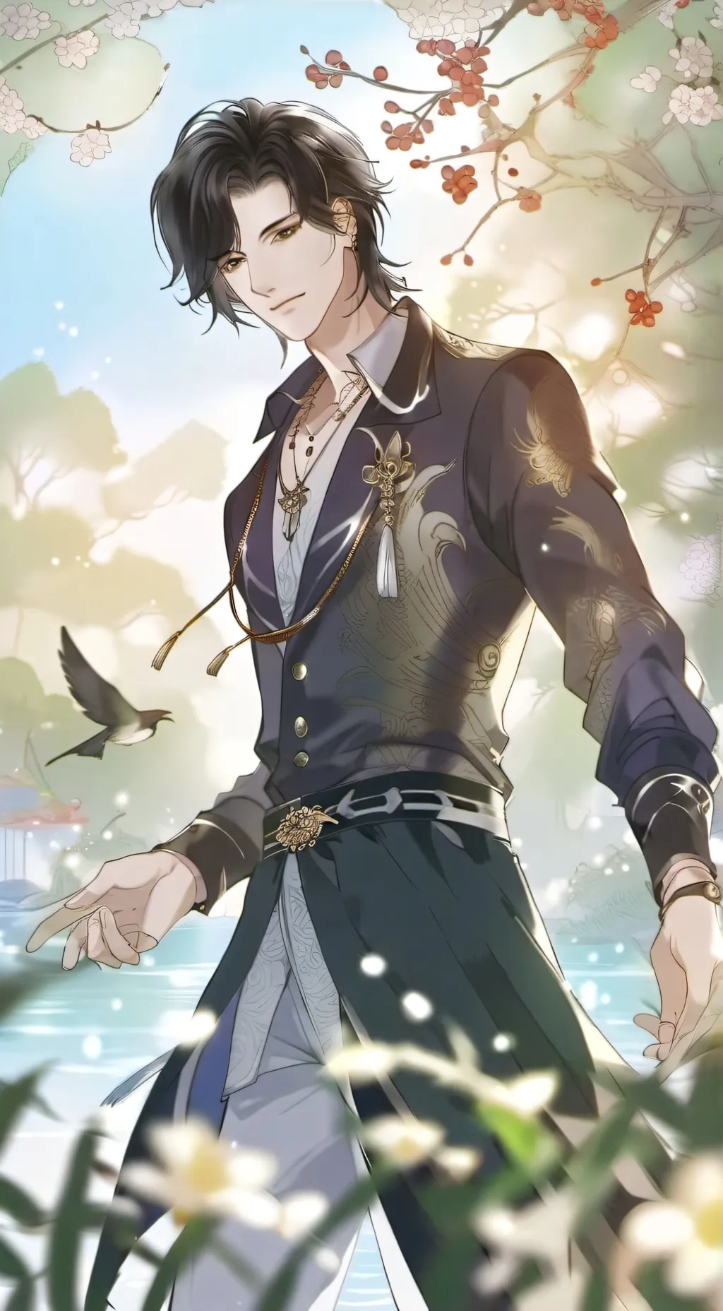 ai character: Max background