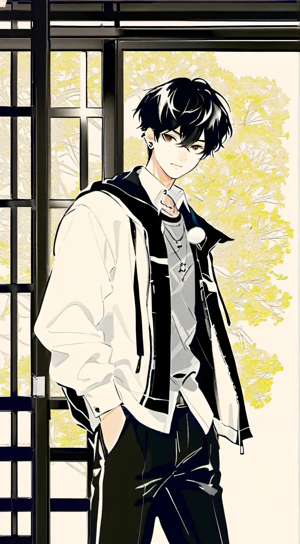 ai character: Max background