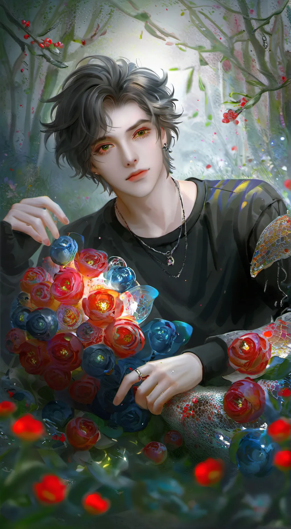 ai character: max ur husband  background