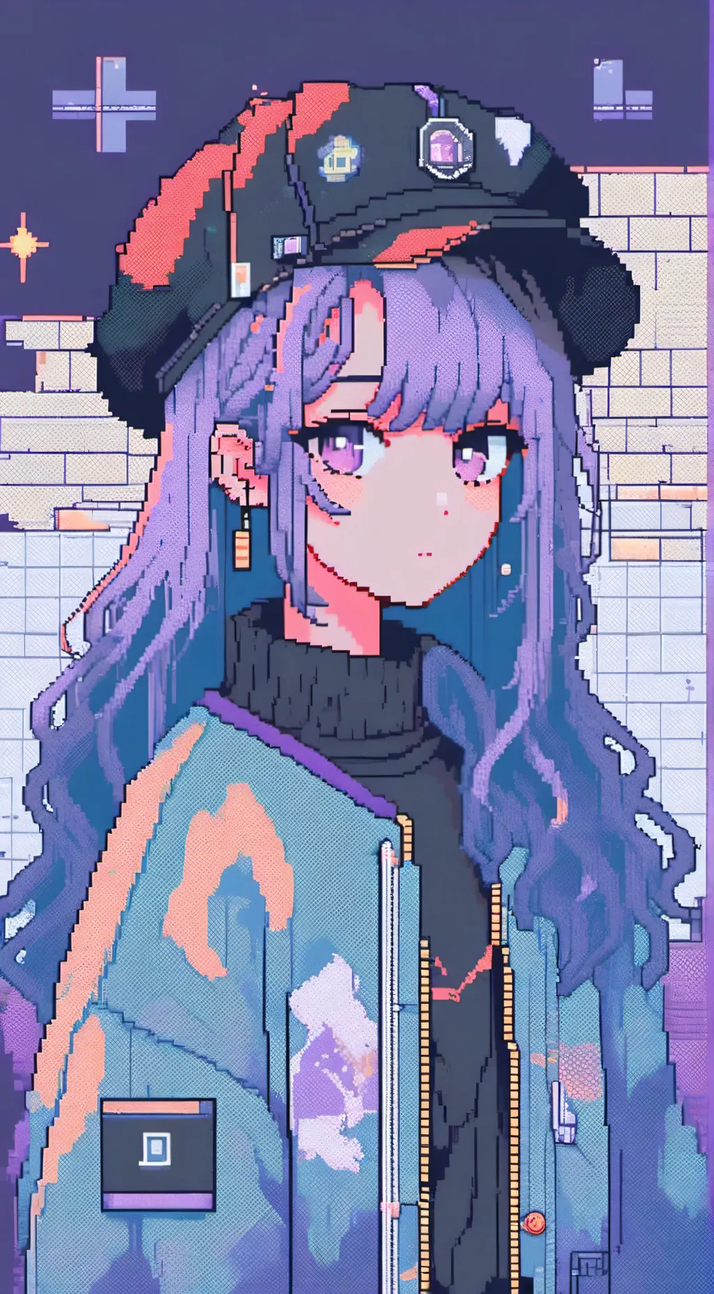 ai character: Mina :) background