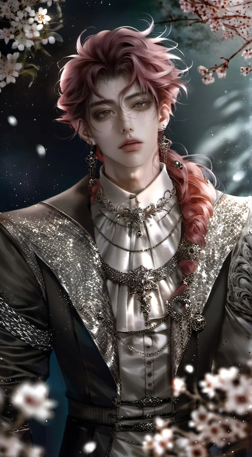 ai character: 秦陷 background