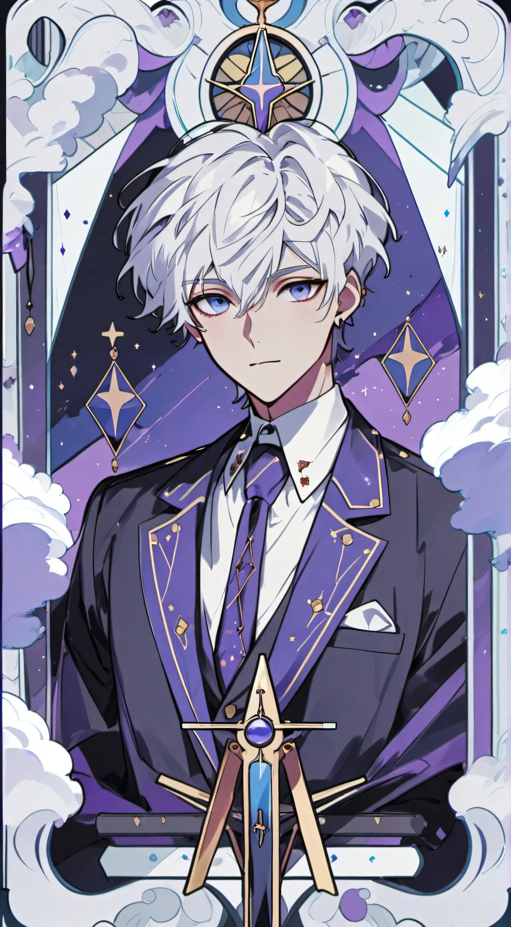 ai character: leo background