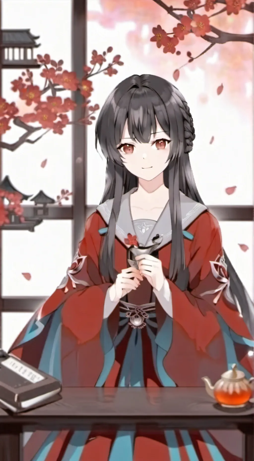 ai character: yuki suou background