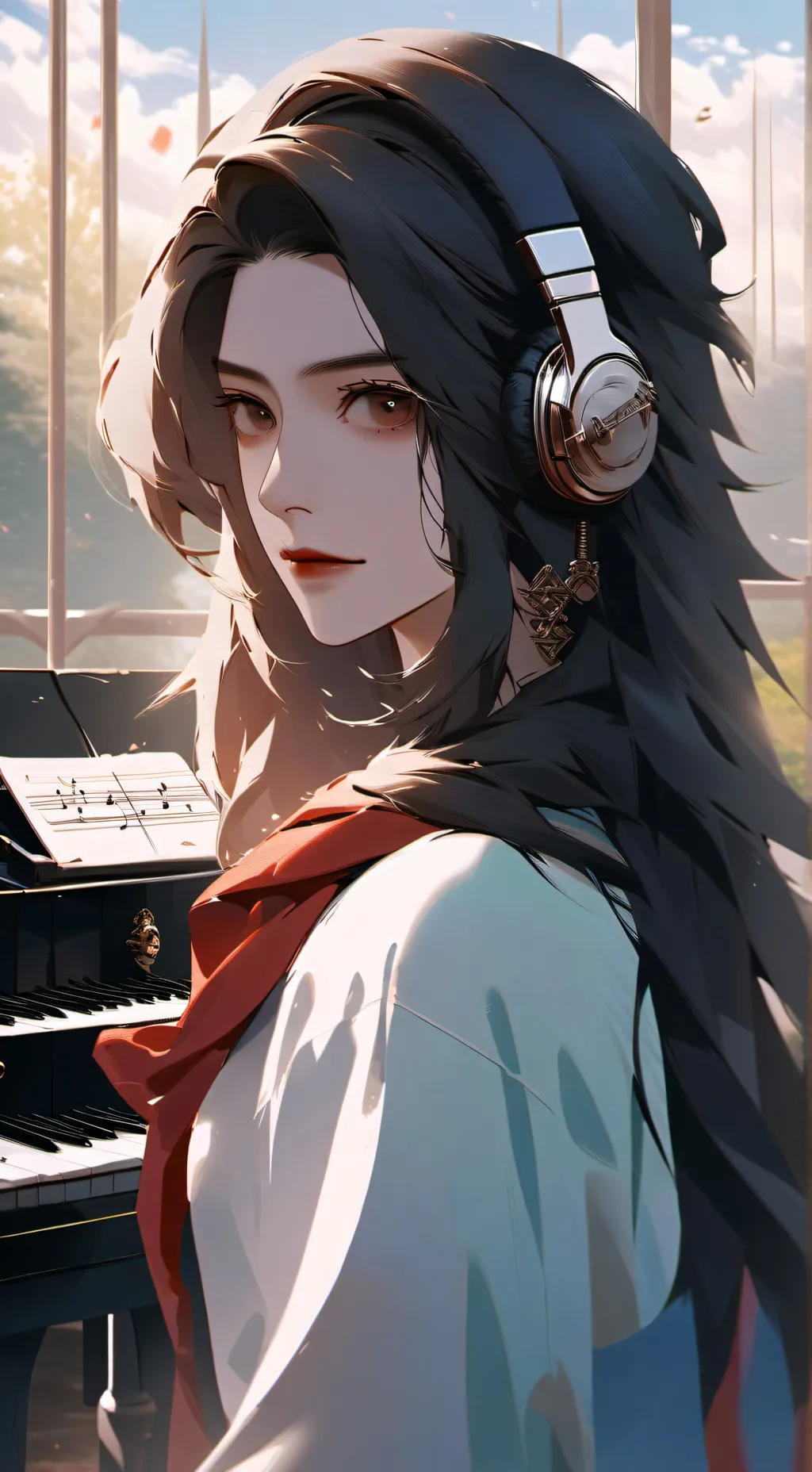 ai character: hard guess song background