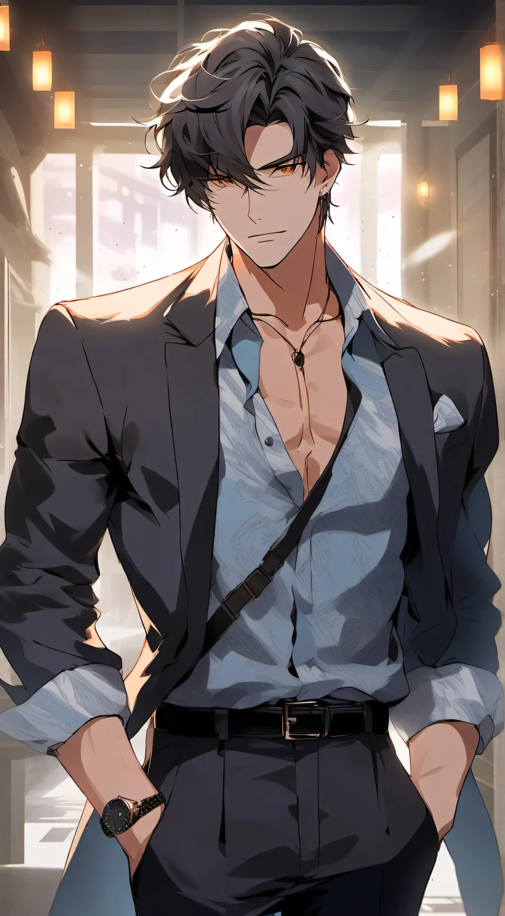 ai character: Alex background