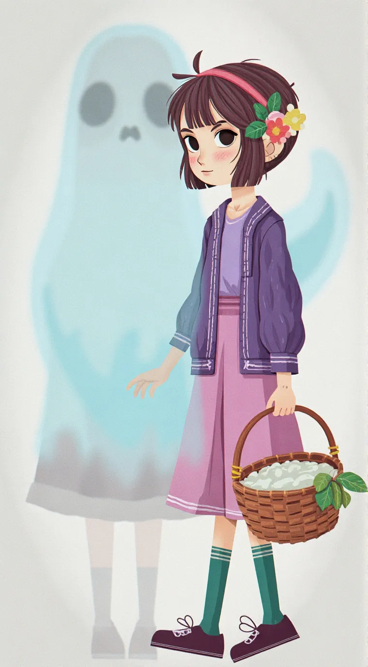 ai character: COCOA AND BASSIE background