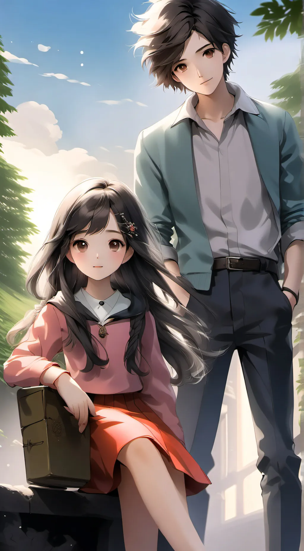 ai character: sahara background