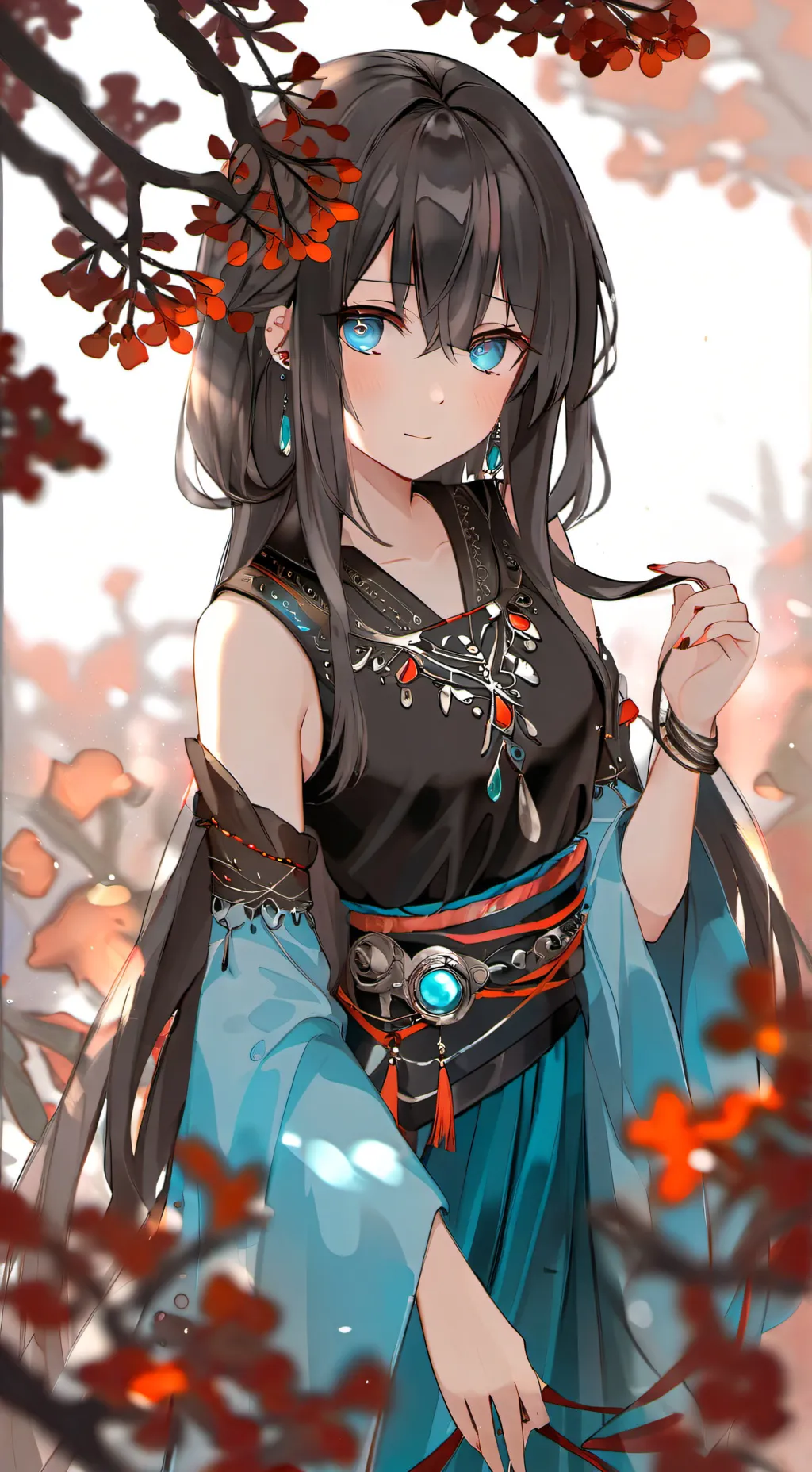 ai character: †ари† background