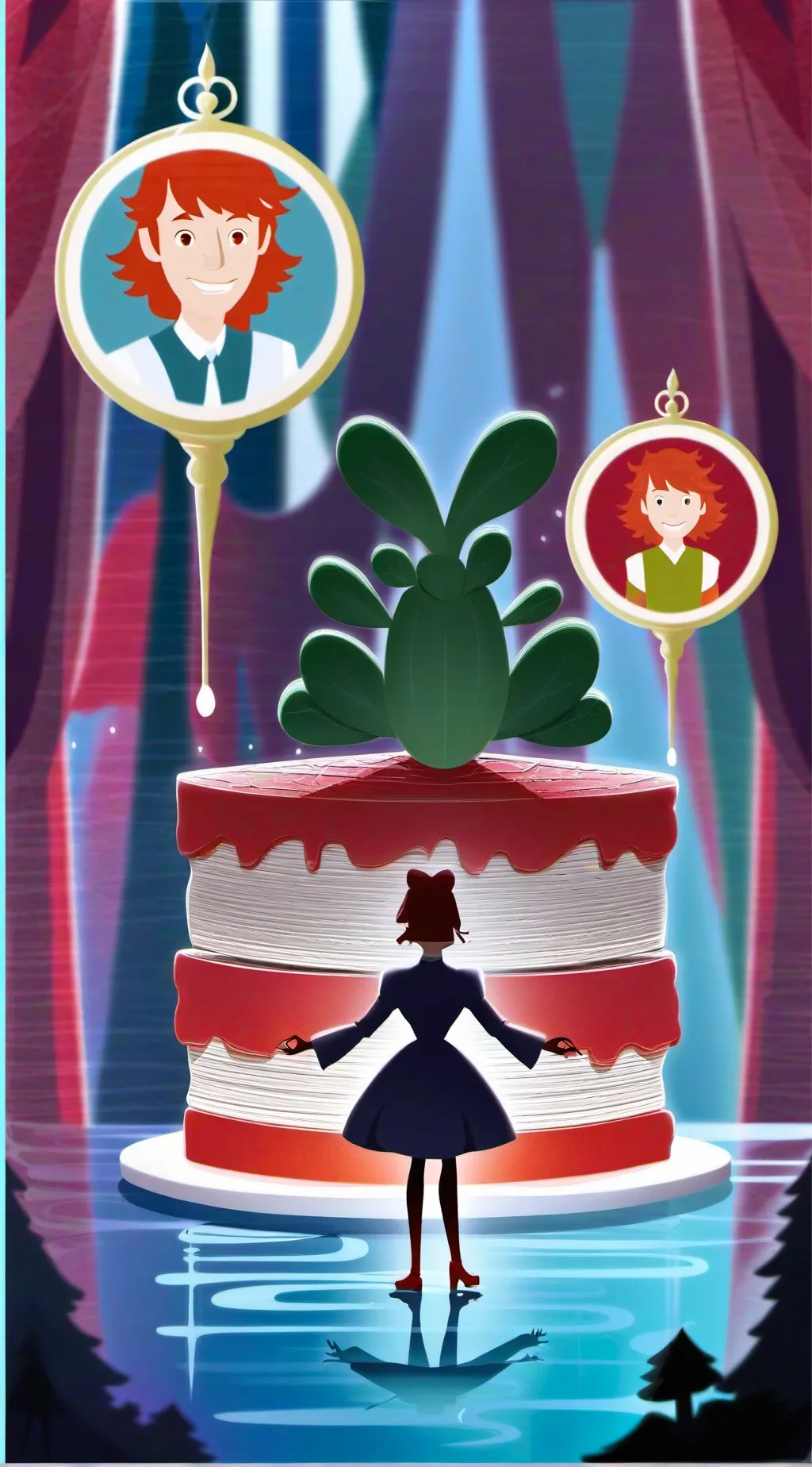 ai character: Banban background