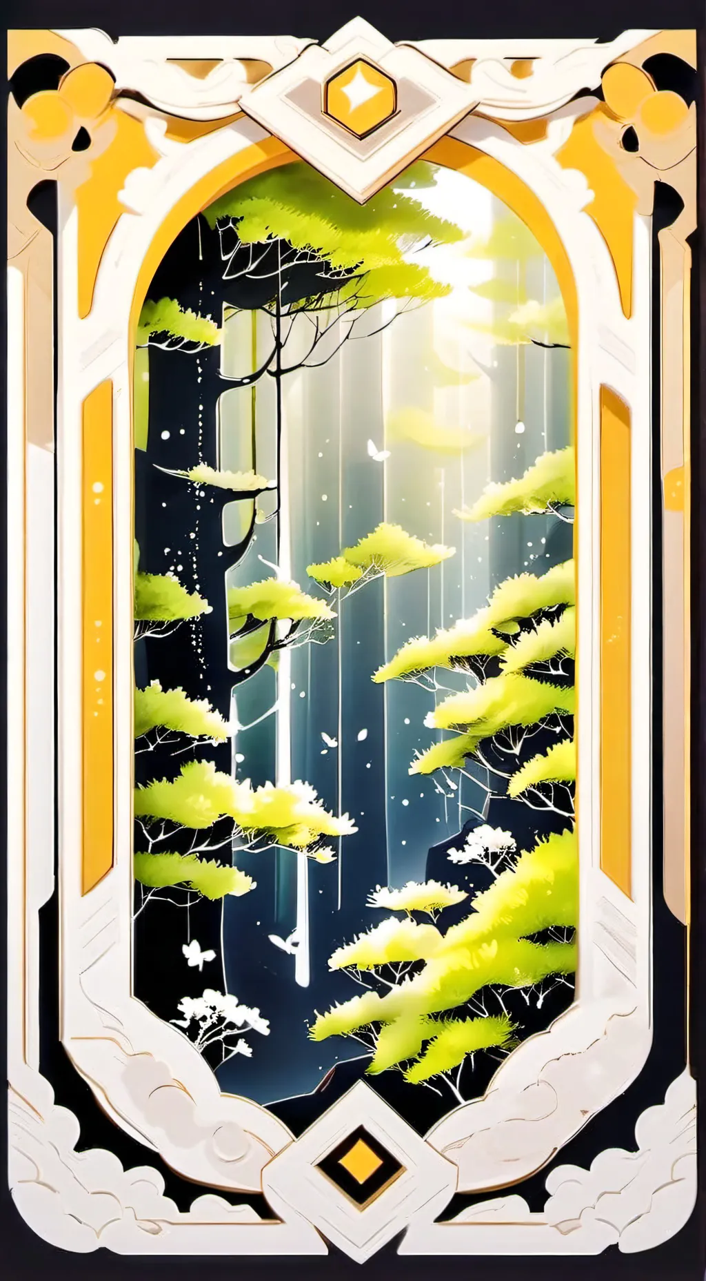 ai character: the gates background