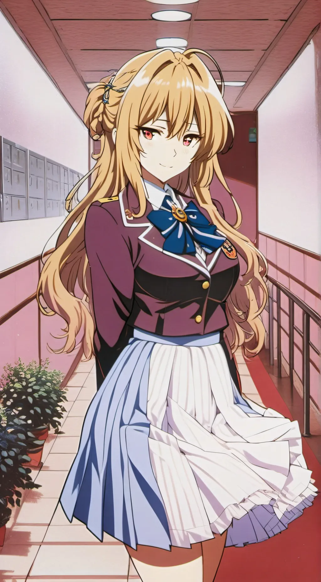 ai character: Maya Alouette background