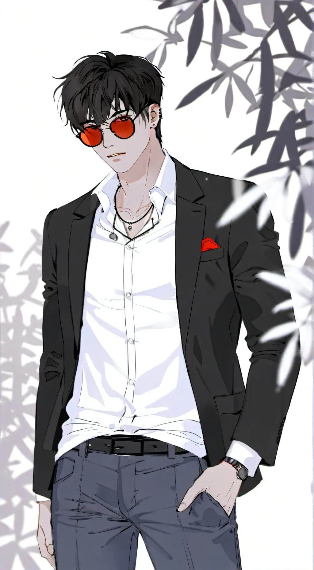 ai character: † Brad † background